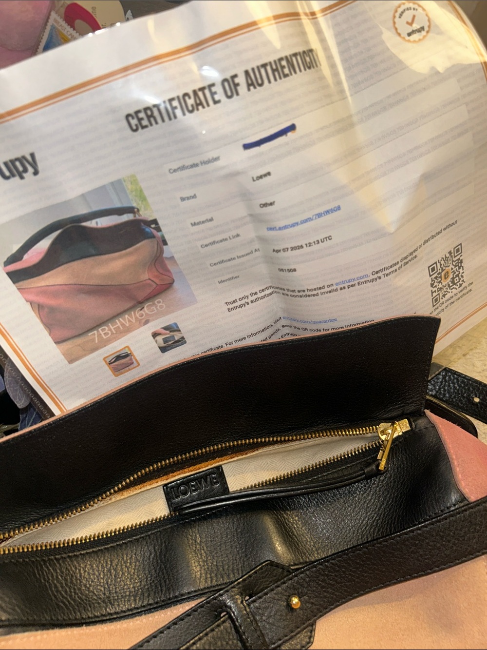 Loewe Puzzle bag 2 way with COA🥳🥳❌❌ - Picture 4 of 11